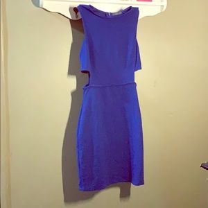 Blue night out dress